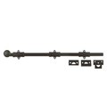 Dendesigns 18 in. Heavy Duty Surface Bolt, Oil Rubbed Bronze - Solid DE2666992